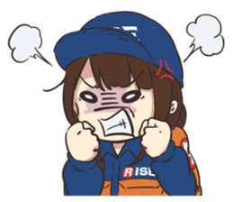 RISE VOLUNTEER FIRE LADIES STICKER sticker #12335551