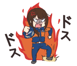 RISE VOLUNTEER FIRE LADIES STICKER sticker #12335552