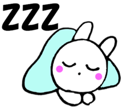 Rabbit that can be uaed1 sticker #12337257