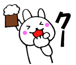 Rabbit that can be uaed1 sticker #12337289