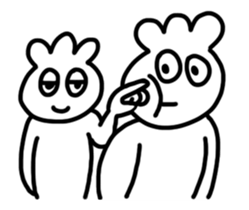 move man sticker #12337552