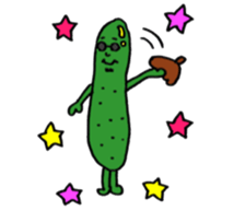 Vegetable love and friendship sticker #12337558