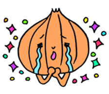 Vegetable love and friendship sticker #12337559