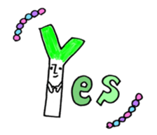 Vegetable love and friendship sticker #12337560