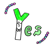 Vegetable love and friendship sticker #12337560