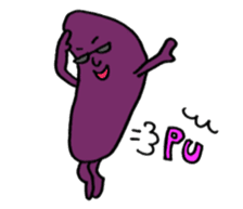 Vegetable love and friendship sticker #12337563