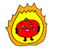 Vegetable love and friendship sticker #12337564