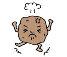 Vegetable love and friendship sticker #12337565