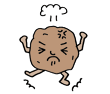 Vegetable love and friendship sticker #12337565