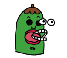 Vegetable love and friendship sticker #12337571