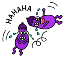 Vegetable love and friendship sticker #12337573