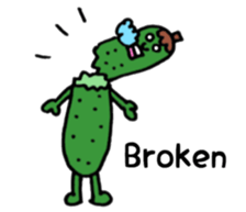 Vegetable love and friendship sticker #12337578