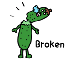 Vegetable love and friendship sticker #12337578