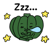 Vegetable love and friendship sticker #12337579