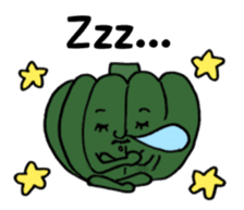 Vegetable love and friendship sticker #12337579