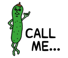 Vegetable love and friendship sticker #12337590