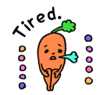 Vegetable love and friendship sticker #12337592