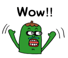 Vegetable love and friendship sticker #12337593