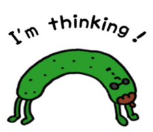 Vegetable love and friendship sticker #12337595