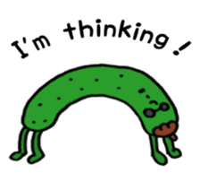 Vegetable love and friendship sticker #12337595