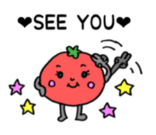Vegetable love and friendship sticker #12337596