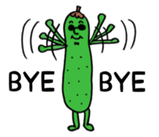 Vegetable love and friendship sticker #12337597