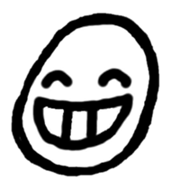 human being bean sticker #12337623