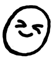 human being bean sticker #12337624