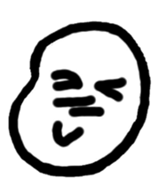 human being bean sticker #12337626