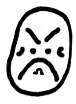 human being bean sticker #12337632