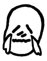 human being bean sticker #12337650
