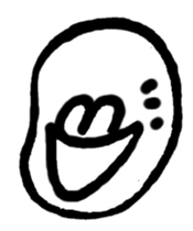 human being bean sticker #12337659