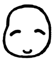 human being bean sticker #12337661