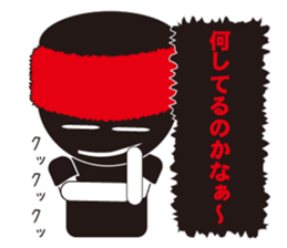 Man of the red towel sticker #12337792
