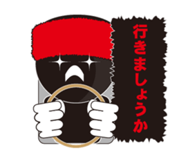 Man of the red towel sticker #12337803
