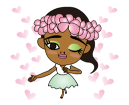 Dancing ! Anytime Hula Girl ! sticker #12338198