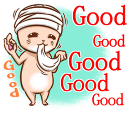 Life of no ear rabbit sticker #12339020