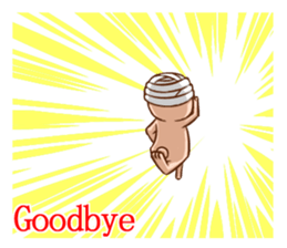 Life of no ear rabbit sticker #12339033