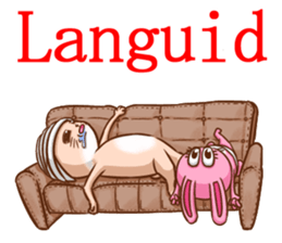 Life of no ear rabbit sticker #12339046