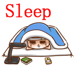 Life of no ear rabbit sticker #12339050