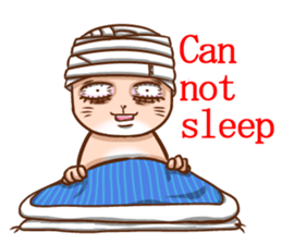 Life of no ear rabbit sticker #12339051