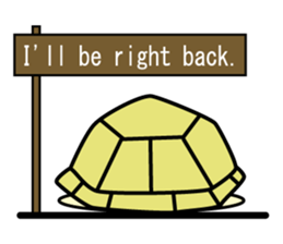 Tortoises of Lossy sticker #12339244