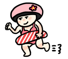 Goodbye, bobbed hair sticker #12339814