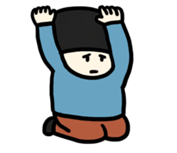 Goodbye, bobbed hair sticker #12339818