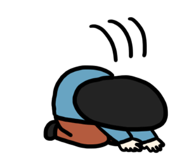 Goodbye, bobbed hair sticker #12339819