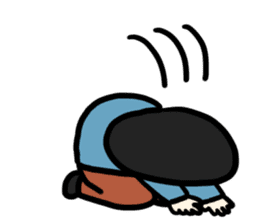 Goodbye, bobbed hair sticker #12339819