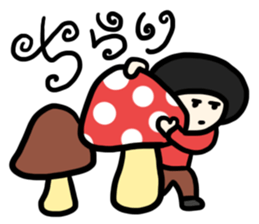 Goodbye, bobbed hair sticker #12339824