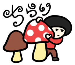 Goodbye, bobbed hair sticker #12339824