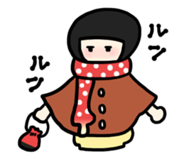 Goodbye, bobbed hair sticker #12339826