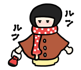 Goodbye, bobbed hair sticker #12339826